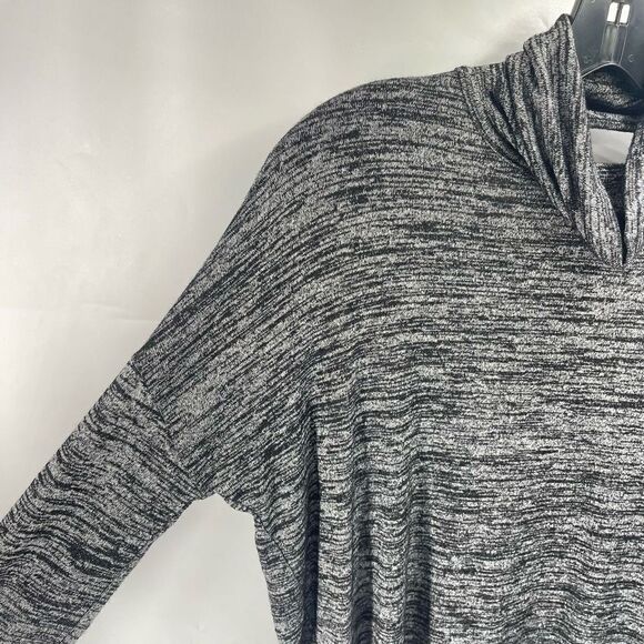 rag & bone Womens Sweatshirt Pullover Shirt Cutout Heather Gray Small - Picture 8 of 11